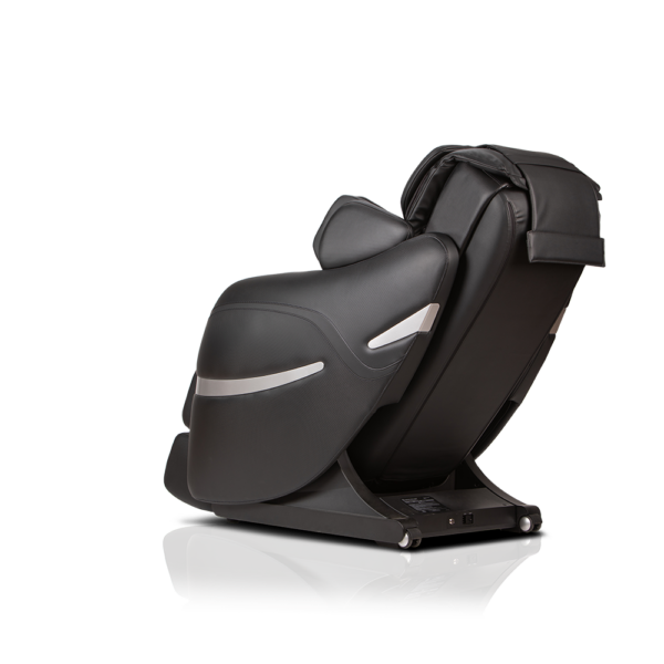 Positive Posture, Brio Sport in Black, Back view, Angle to the left