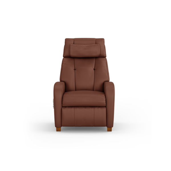 Positive Posture Café+ Recliner, Chesnut color, Front view
