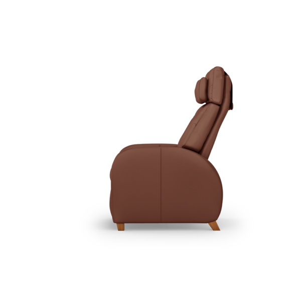Positive Posture Café+ Recliner, Chesnut color, Left side view